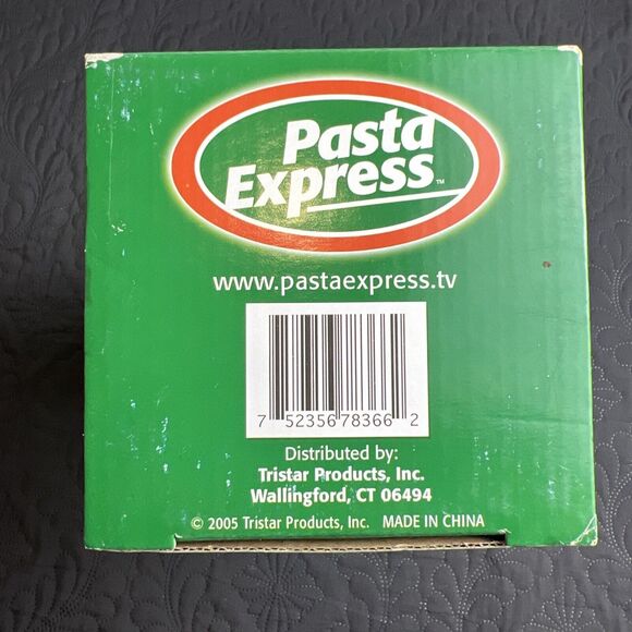 Pasta Express Cooker Pasta Maker Container Fast Easy As Seen On TV Vintage 2005 - Picture 7 of 9